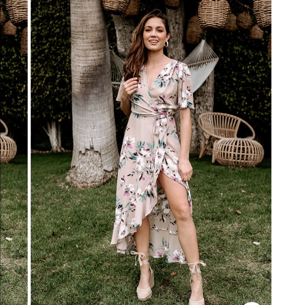 Floral maxi dress